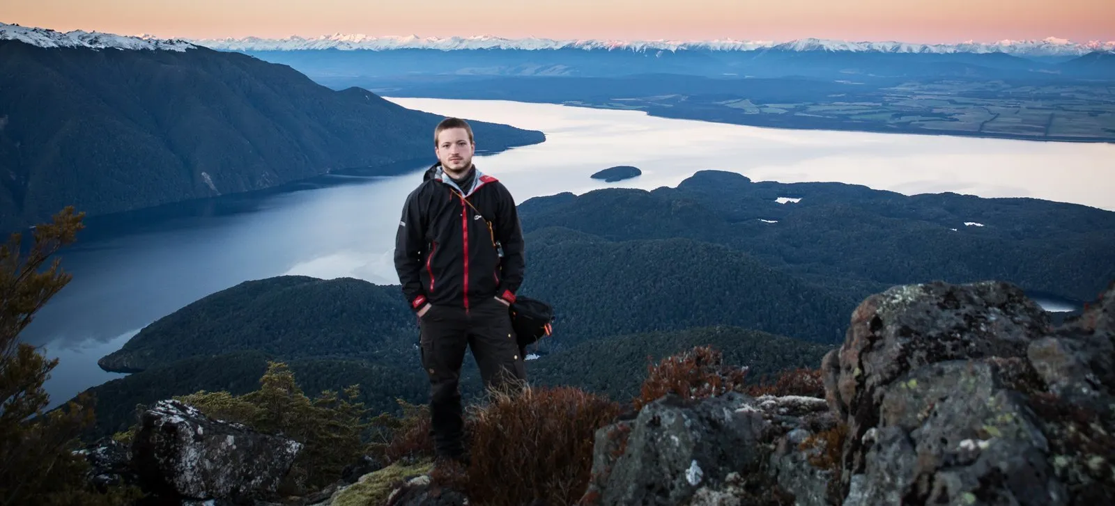 Philipp Andreas — portrait on the mountain